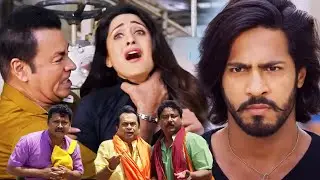 Pradeep Rawat Blackmalling Thakur Anoop Singh With Pragya Jaiswal Scene  || WOW TELUGU MOVIES