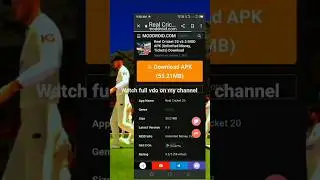 Real Cricket 20 Unlock All Tournaments Everything