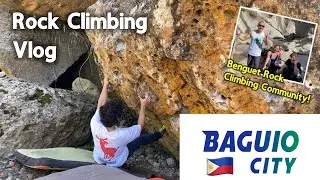 Bouldering in a dry riverbed! Baguio City, Philippines - Lamtang | Vlog #74