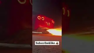 FLAMES THROWER 2 STEP C6z&hellip; 🔥🔥 #shortvideo #exhaustsound #corvette