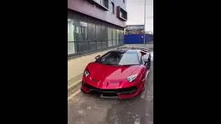 Lamborghini aventador SVJ; supercar cutting-edge technology with extraordinary design
