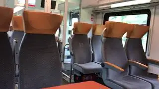 Trajectopname Beek-Elsloo - Bunde met stoptrein 32451 - Arriva Limburg - Stadler Flirt 3