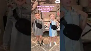 We get ready in 3 seconds if mom says the word 