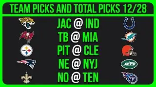 NFL Picks Today 12/28/25 NFL Week 17 Picks and Predictions