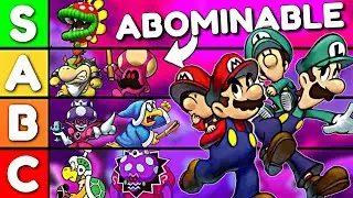 Je classe TOUS les BOSS de Mario & Luigi Les Fr&egrave;res du Temps !