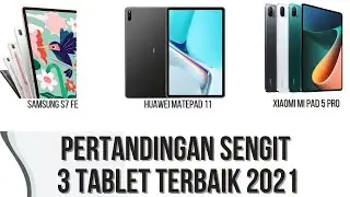 3 Tablet terbaik keluaran 2021 #xiaomi #samsung #huawei