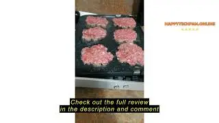 Review GreenPan Electric Indoor Stainless Steel 6-in-1 Contact Grill and Griddle, Healthy Ceramic No