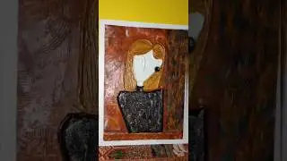 Diy  Texture Art 🥰 combined design forms #decoration #textureart #3d  #art #texture #decor #arte