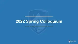 Colloquium SP22 Day 4: Dr. Ziemendorf, 