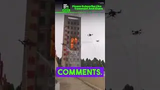 China's Firefighting Drones: A Game-Changer? #trending #viralvideo