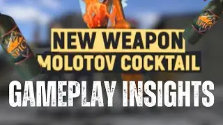 How is MOLOTOV COCKTAIL? New Weapon in Tacticool | Flame 🔥