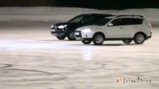 Dance machines and skaters on the ice