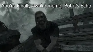 Hey you, you're finally awake Meme .With Echo from the bad batch