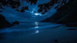 Deep Sleeping 10 Hours – Relaxing Ocean Waves for Overnight Rest