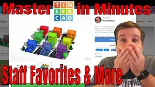 Simple steps to find Tinkercad Staff Favorites & slick Design Settings