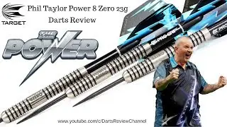 Target Phil Taylor Power 8 Zero 23g darts review