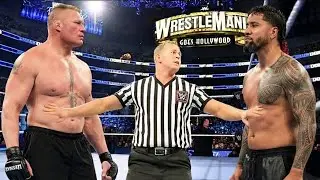 BROCK LESNAR VS JEY USO FULL MATCH ON CROWN JEWEL