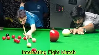 Mubashir Raza vs Saud Khan | World Snooker Stars Club | Interesting Snooker Fight Match #fight #2k
