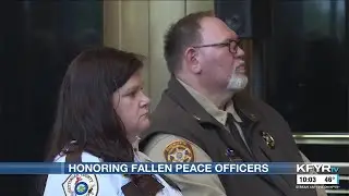 North Dakota Peace Officer Memorial Service honors fallen officers