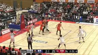 Cameron Jackson posts a double double for Bambitious Nara! (B2 Japan)