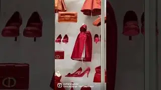 Doll sized Haute Couture by Dior.