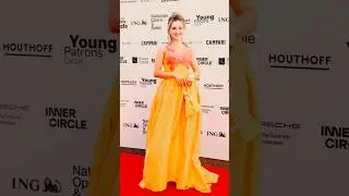 Red carpet at Young patrons Gala in National Dutch opera & ballet with @irina_krutasova