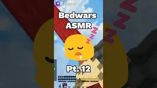 [120+ FPS] Sleepy Bedwars ASMR 🔊😴💤 #minecraft #hypixel #asmr #shorts #short