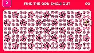 Find The Odd Emoji Out | Emoji Quiz