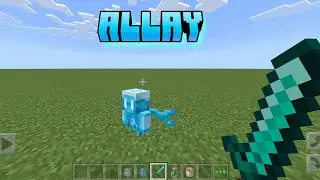 Allay ADDON in Minecraft PE | Minecraft New MOB Allay