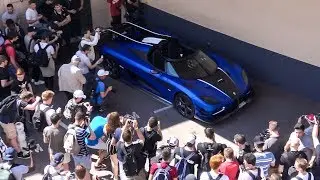 Koenigsegg One:1 CAUSES CHAOS in Monaco! | Top Marques Monaco 2018