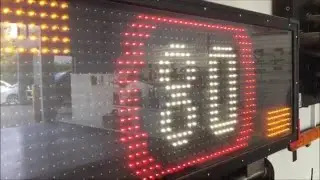 LED VMS Multisign Proline Traffic K3 Quick Demonstration