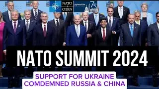 Nato Summit pledged support for Ukraine and condemned Russia and China #ukraine
