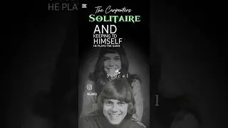 Solitaire #lyrics #shorts #song #viral #trending #solitaire #carpenters