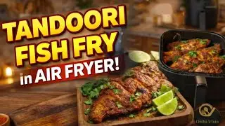 Airfryer లో చేపల వేపుడు 😋 Perfect Airfryer Tandoori Fish Fry  | Philips Airfryer Cooking recipes