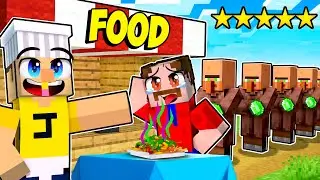 Having a JEFFY RESTAURANT in Minecraft!
