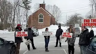ANTI-LOCKDOWN PEACEFUL ASSEMBLY! #1ACOMMUNITY FREEKEENE.COM