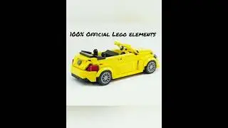 Lego Volks Wagon Beetle Convertible MOC|Lego MOCS