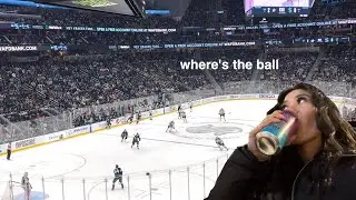 my first hockey game