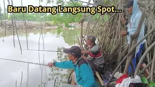 detik detik spot ikan babon bikin gempar pemancing,