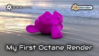 My First Blender 3D Octane Render