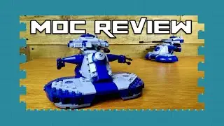 LEGO Star Wars AAT (75283 Mod) | MOC Review