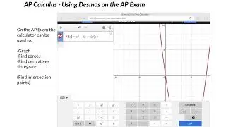 Using Desmos on the AP Calculus Exam