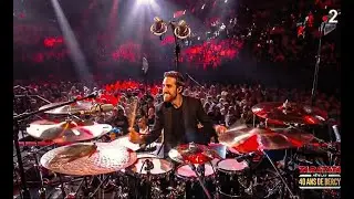 PIERRE LUCBERT - DRUM SOLO TV SHOW (Taratata F&ecirc;te Les 40 Ans De Bercy)