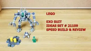 LEGO EXO SUIT, IDEAS SET # 21109, SPEED BUILD & REVIEW