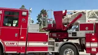 Beverly Hills (BHFD) Truck 4 & Engine 5 Responding