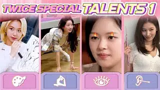 TWICE Special Talents ep1, Jeongyeon, Sana, Dahyun, Chaeyoung