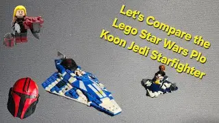 Let's Compare the Lego Star Wars Plo Koon Jedi Starfighter's