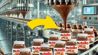 Como a NUTELLA &eacute; feita | PROCESSO E CURIOSIDADES