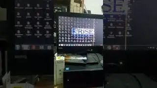 how to remove yellow line which comes into monitor