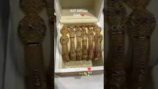 Gold Bangles | RST Official Gold #gold #beautifulbanglesdesigns #goldjewellery #bangles #rst